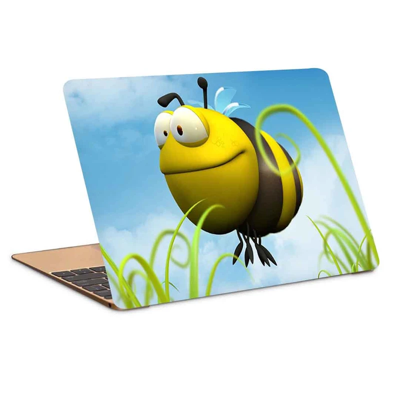 استیکر لپ تاپ طرح bee-15 کد P-618 مناسب برای لپ تاپ 15.6 اینچ