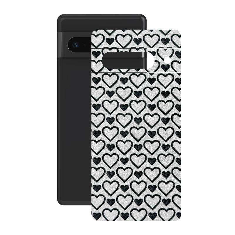 برچسب پوششی ریمکس مدل Leth طرح قلب مناسب برای گوشی موبایل گوگل Pixel 7 Pro