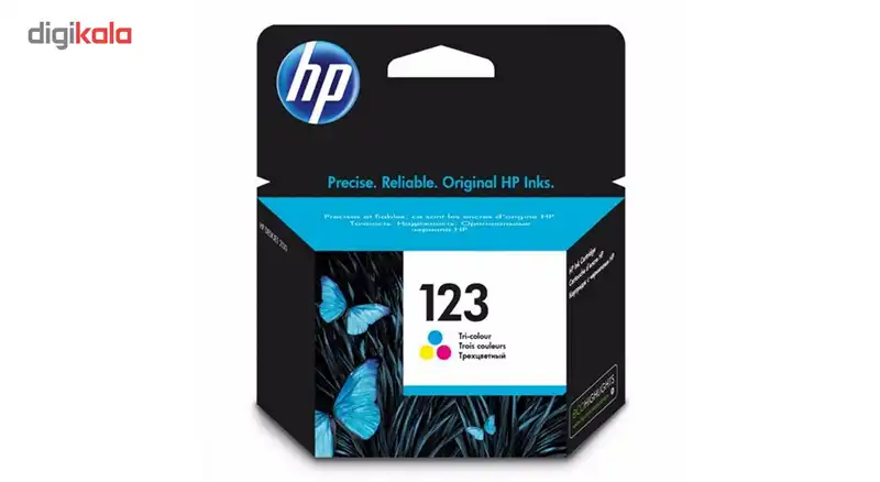کارتریج پرینتر رنگی اچ پی مدل 123
