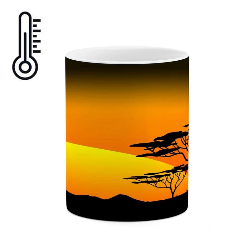 ماگ حرارتی کاکتی مدل غروب کد mgh14463