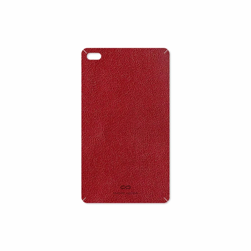 برچسب پوششی ماهوت مدل Red-Leather مناسب برای تبلت لنوو E7