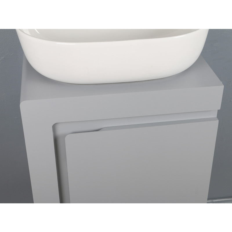 ست کابینت و روشویی دلفین مدل 5035-gr به همراه آینه