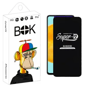 محافظ صفحه نمایش بوک مدل CARBON SUPER D مناسب برای گوشی موبایل اپل IPHONE 13mini