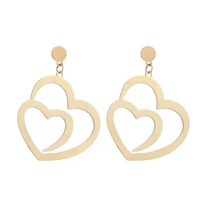 گوشواره طلا 18 عیار زنانه نیوانی مدل N1059