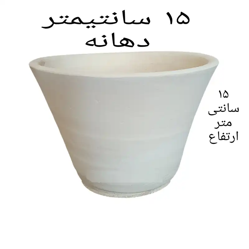 گلدان سفالی مدل لاله کد i500