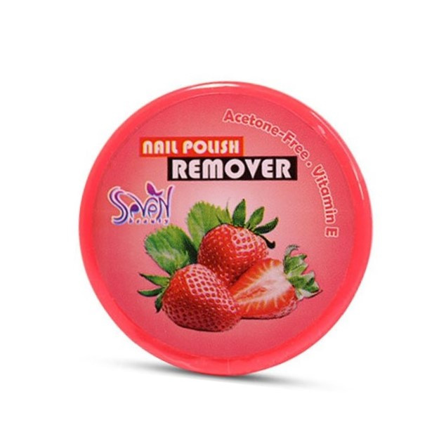 لاک پاک کن اس سون بیوتی مدل توت فرنگی بسته  25 عددی