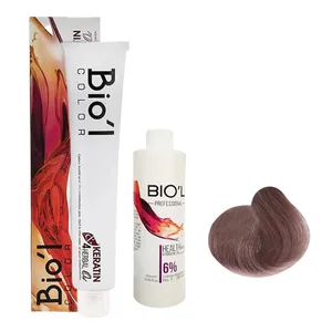 کیت رنگ مو بیول سری LENTIL شماره 9.19 حجم 100 میلی لیتر رنگ بلوند عدسی خیلی روشن