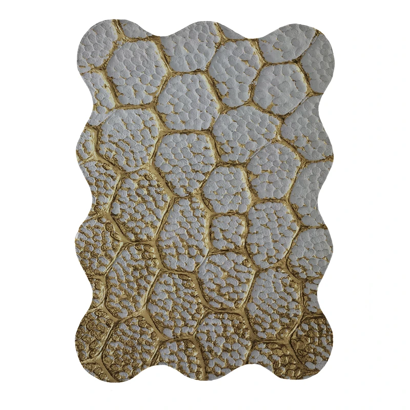 پادری مدل دالبر طرح کلاسیک کد 8776 سایز 80x110 سانتی متر