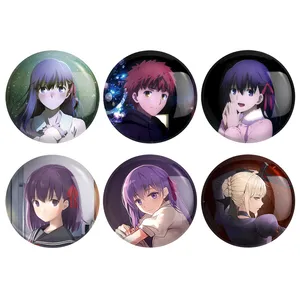 مگنت خندالو طرح انیمه فیت استی نایت Fate Stay Night کد 1398A مجموعه 6 عددی