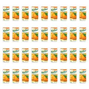 آبمیوه پرتقال سان استار - 200 میلی لیتر بسته 36 عددی