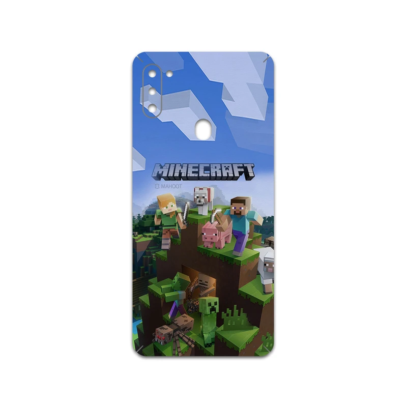 برچسب پوششی ماهوت مدل Minecraft-Game مناسب برای گوشی موبایل سامسونگ Galaxy M11