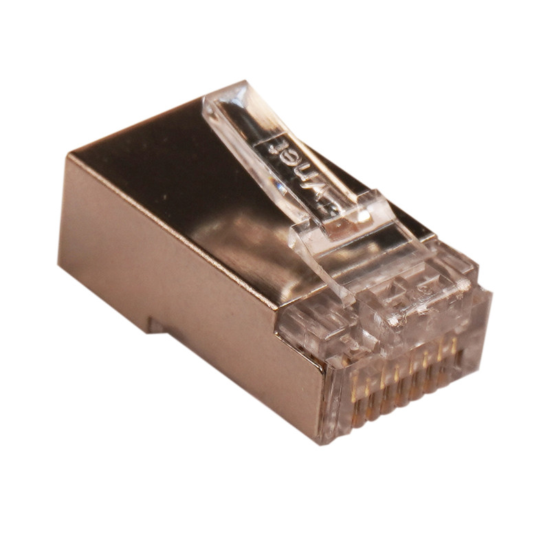 سوکت شبکه Cat6 STP وی نت مدل V-NC6S0100 بسته 100 عددی