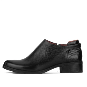 کفش زنانه پاتن چرم آفتاب مدل sl9