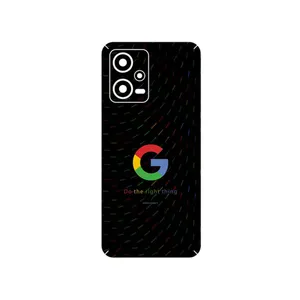 MAHOOT Google_Logo Cover Sticker for Xiaomi Redmi Note 12 5G