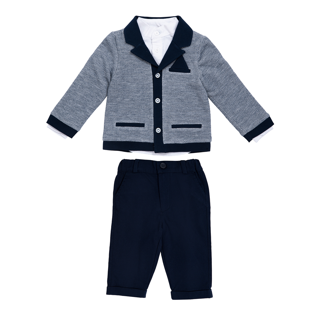 ست 3 تکه لباس نوزادی فیورلا مدل 21204