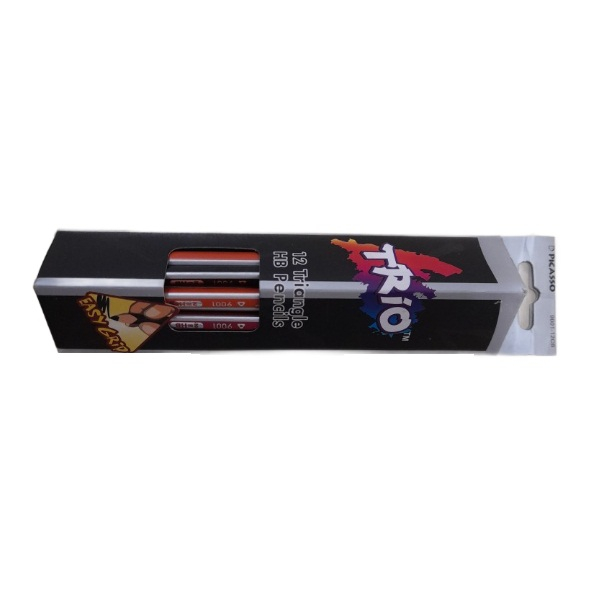 مداد مشکی پیکاسو مدل تریو کد 06 بسته 12 عددی