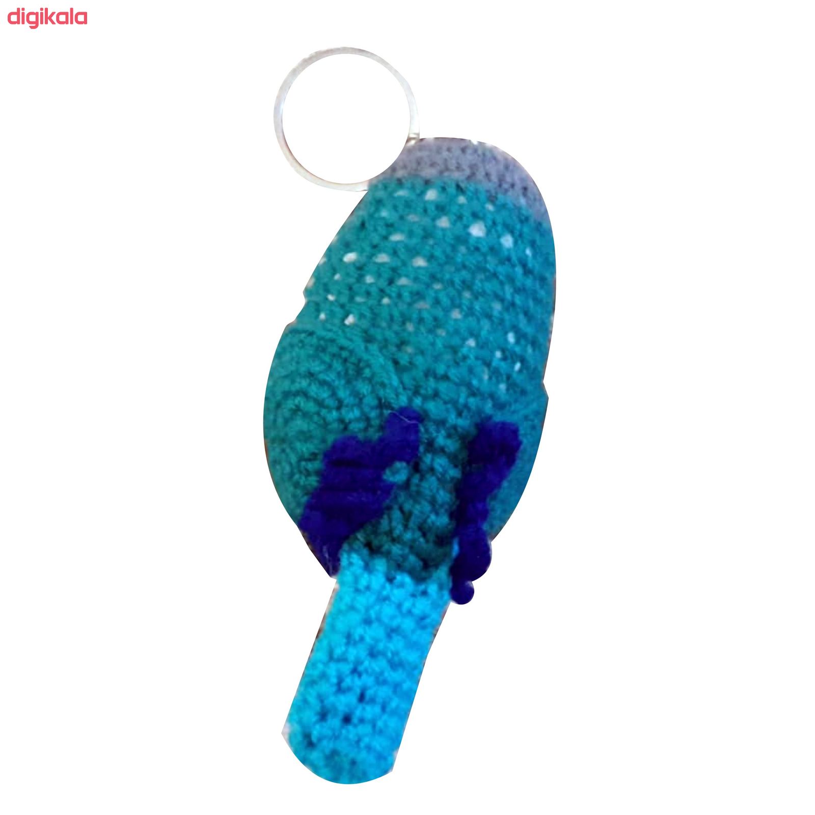 عروسک بافتنی مدل طوطی راهب کد 01 main 1 2