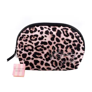 کیف لوازم آرایش زنانه مدل صدفی پلنگی