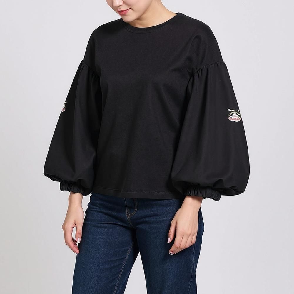 بلوز آستین بلند زنانه سرژه مدل 203541 رنگ مشکی - - 3