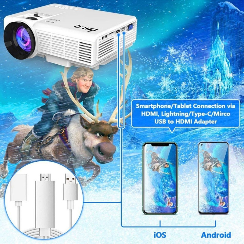 ویدئو پروژکتور دکتر کیو مدل HI-04 3