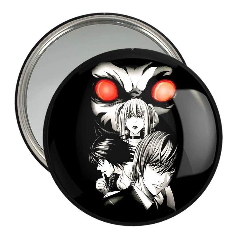 آینه جیبی خندالو طرح انیمه دفترچه مرگ کد 4929