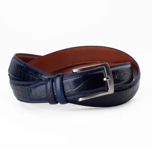 کمربند مردانه مدل چرم طبیعی سنگی کد KCH110