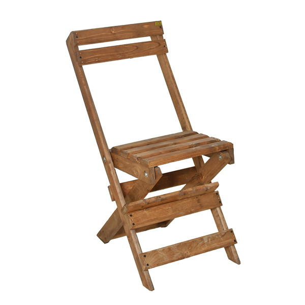 صندلی سفری مدل چوبی تاشو