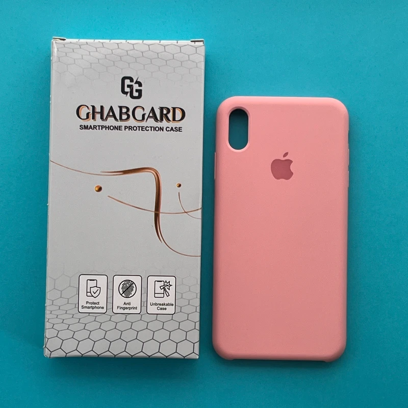  کاور قاب گارد مدل سیلیکونی ساده مناسب برای گوشی موبایل اپل Iphone XS Max