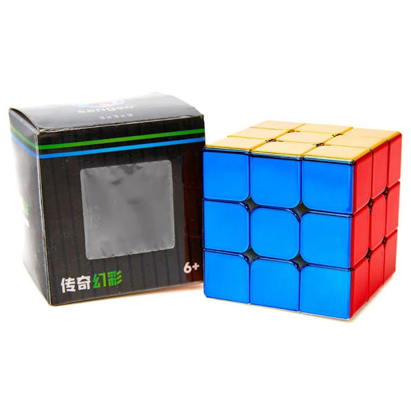 عکس شماره 4 : مکعب روبیک شنگشو مدل متالیک 3×3