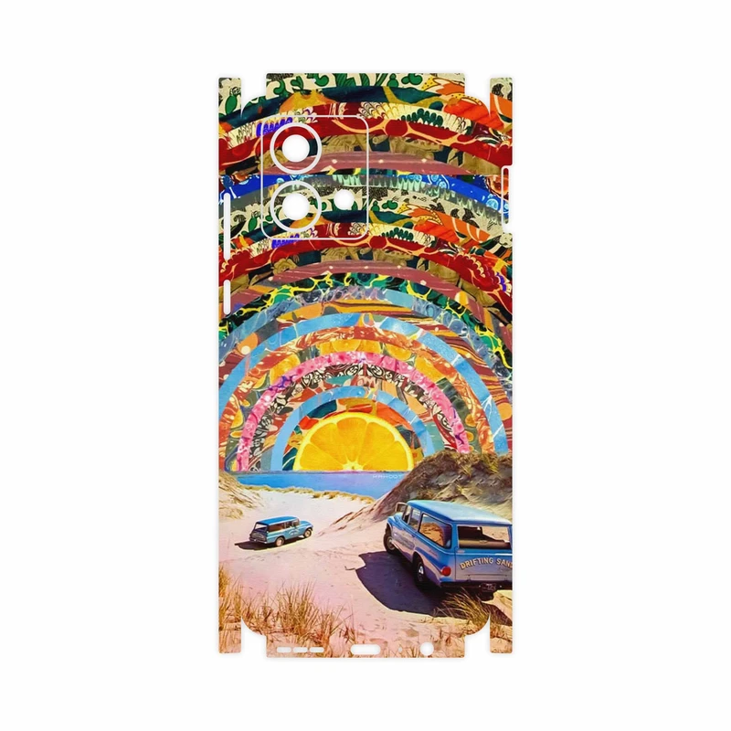 برچسب پوششی ماهوت مدل Collage of Orange Sky-FullSkin مناسب برای گوشی موبایل موتورولا Moto G84