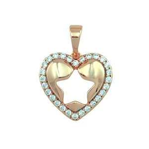 آویز گردنبند زنانه ژوپینگ مدل قلب و ستاره کد N4208