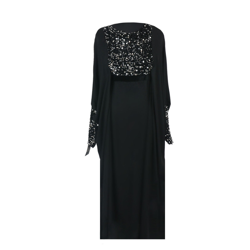 مانتو زنانه مدل عبایی گل سار کد 0