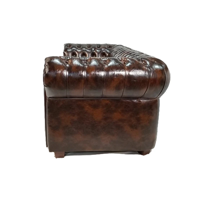 عکس شماره 2 : مبل انتظار سه نفره مدل چستر دو قالپاق