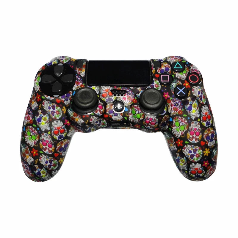 محافظ دسته پلی استیشن 4 طرح جمجمه رنگی