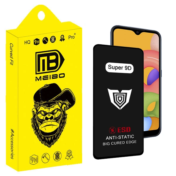 محافظ صفحه نمایش میبو مدل Super 9D Guard مناسب برای گوشی موبایل سامسونگ Galaxy a01
