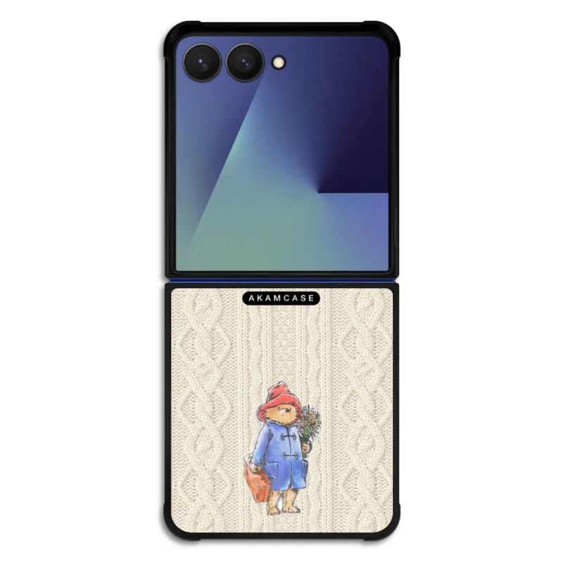 کاور آکام مدل AMC-WSGZFLIP7-TRICOT-12 مناسب برای گوشی موبایل سامسونگ Galaxy Z Flip 7