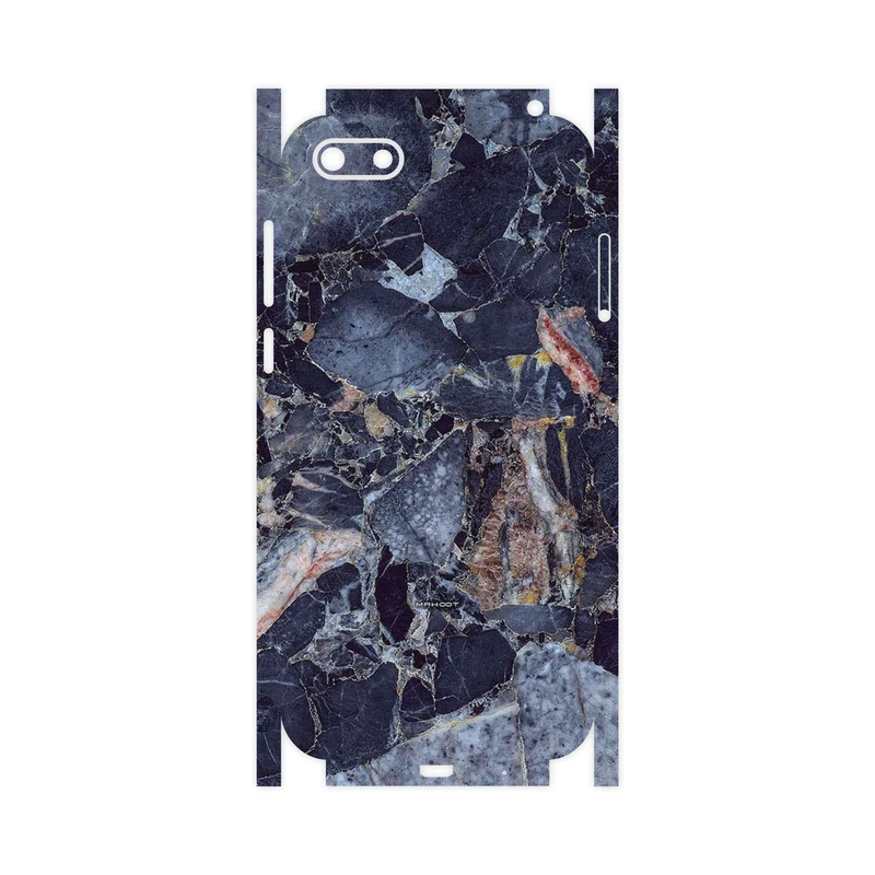 برچسب پوششی ماهوت مدل Broken black marble-FullSkin مناسب برای گوشی موبایل هوآوی Y5 Lite