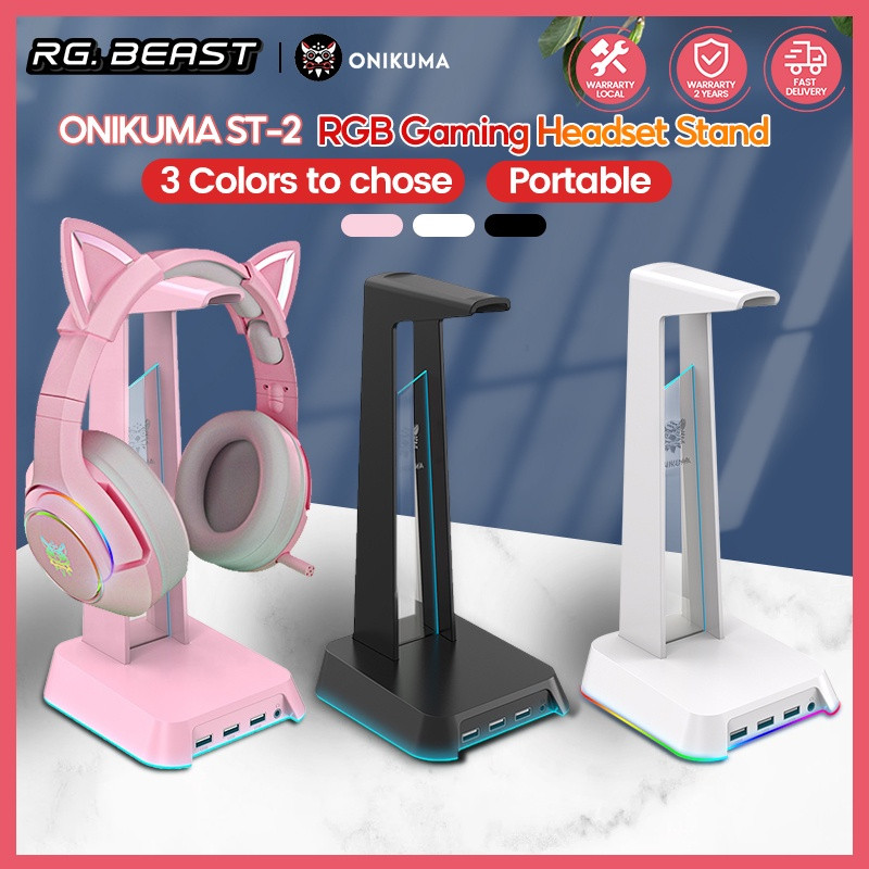 پایه نگهدارنده هدفون اونیکوما مدل USB هاب کد st-2