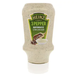 سس مایونز تند هاینز مدل Three Pepper مقدار 500 گرم
