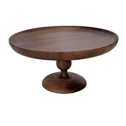 شیرینی خوری مدل چوبی تک پایه