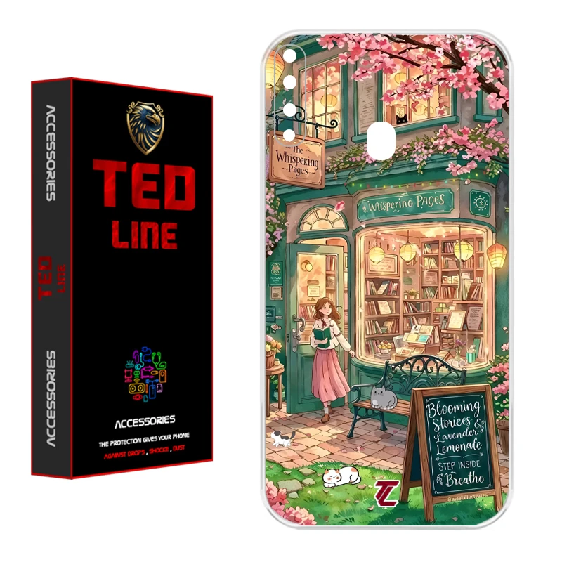 کاور تدلاین طرح دختر کد 1225 مناسب برای گوشی موبایل سامسونگ Galaxy A20S