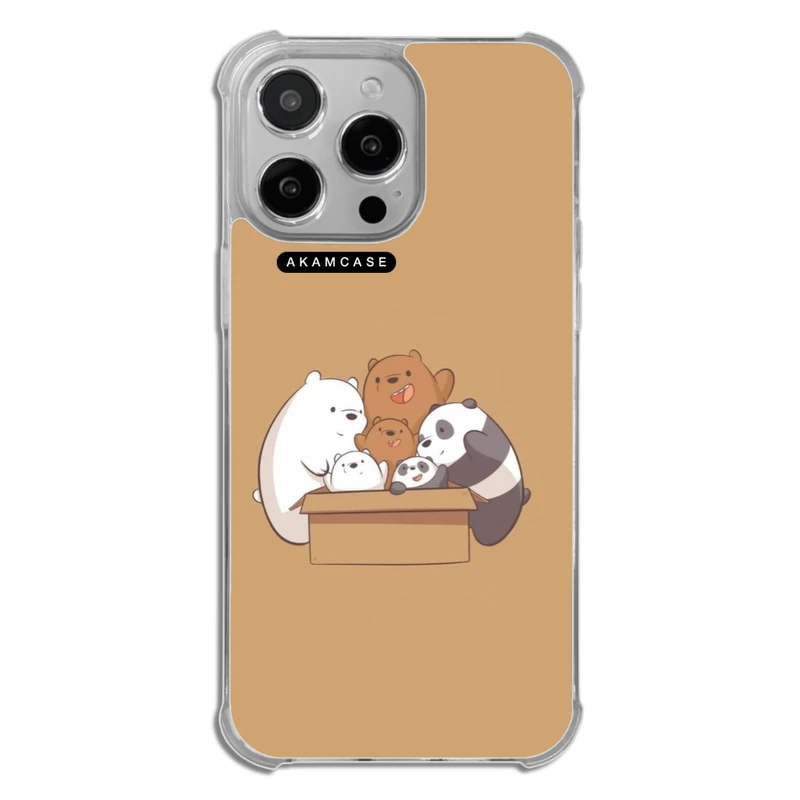 کاور آکام مدل AMCWTA14PROMAX-BARE BEAR16 مناسب برای گوشی موبایل اپل iPhone 14 Pro Max