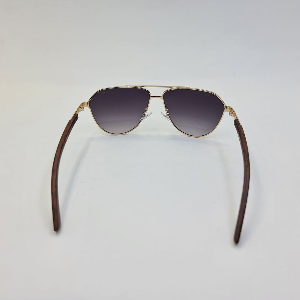 عینک آفتابی  مدل P1002 - DOD دسته چوبی -  - 7