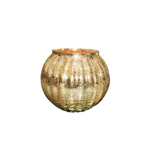 گلدان شیشه ای مدل توپی