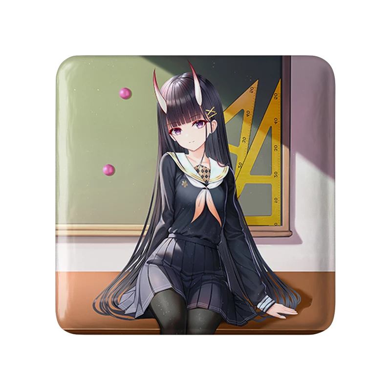 مگنت خندالو طرح بازی آزور لین (Azur Lane) مدل مربعی کد 34281