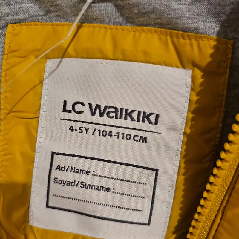 پافر دخترانه ال سی وایکیکی مدل ببری dkk-vestylw01