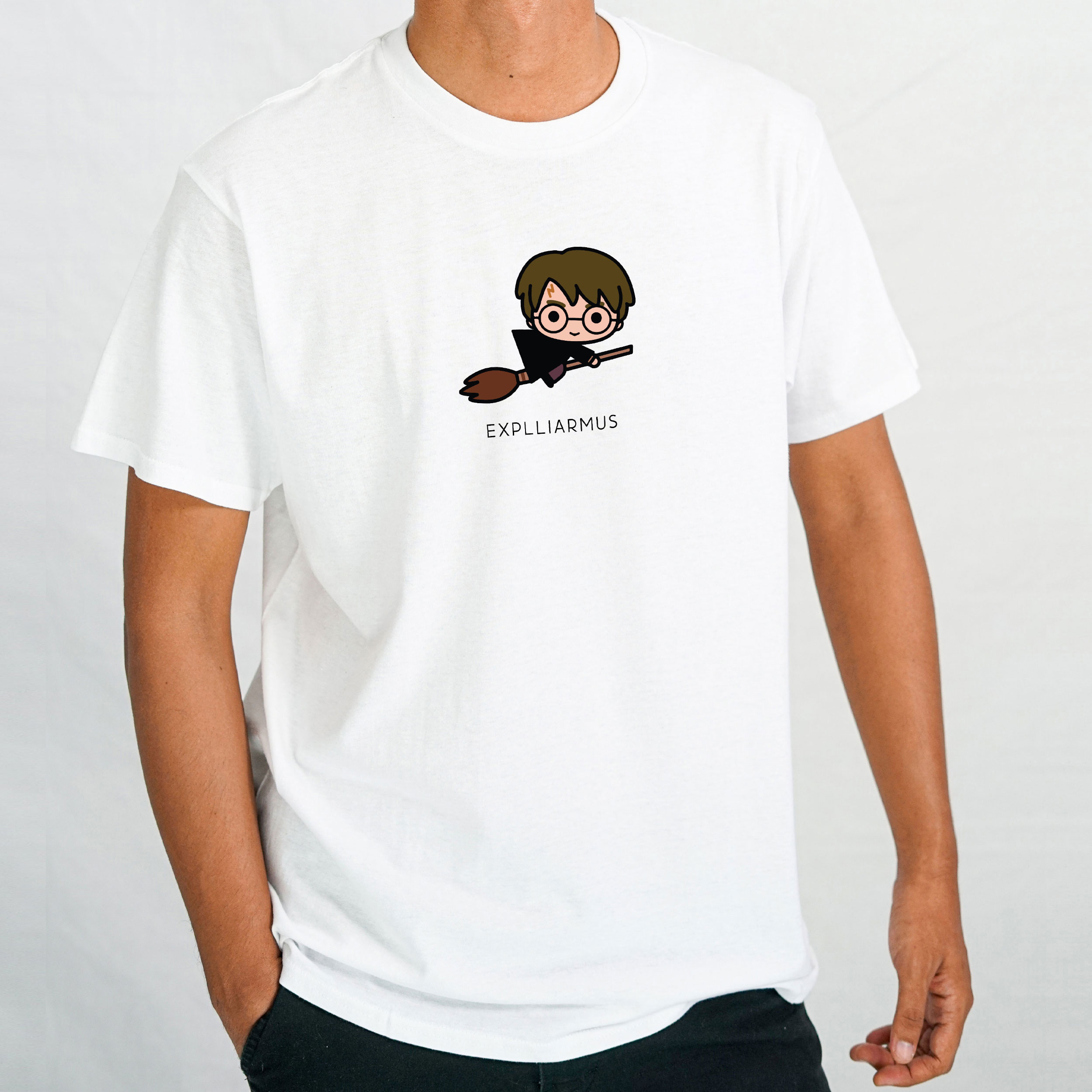 تی شرت اورسایز آستین کوتاه مردانه زگماک مدل هری پاتر