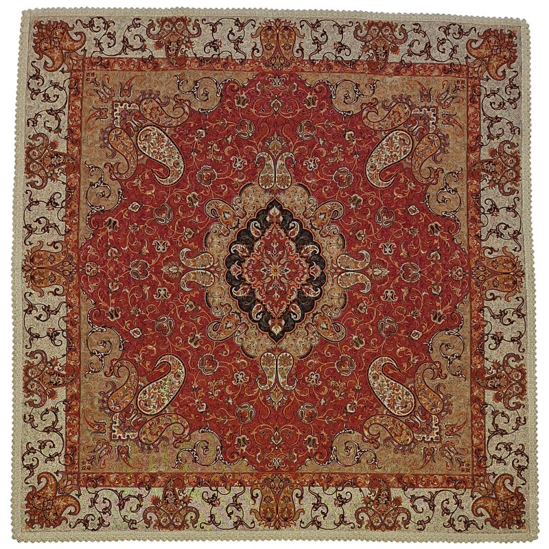 رومیزی ترمه کد TRMBO239