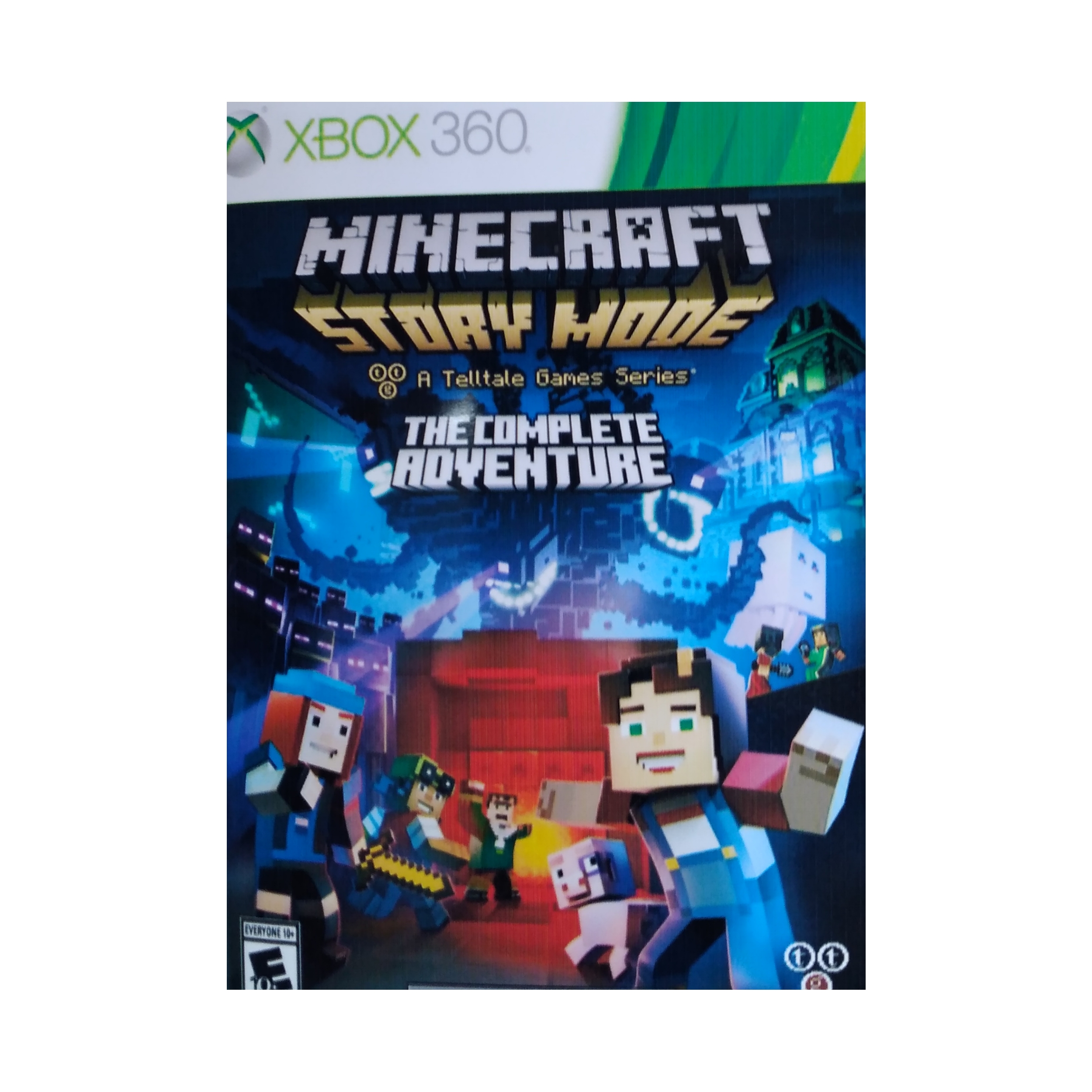 بازی Minecraft story mode the complete adventure مخصوص xbox 360