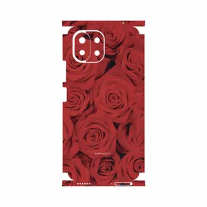MAHOOT Red-Flower-FullSkin Cover Sticker for Xiaomi MI 11 LITE
